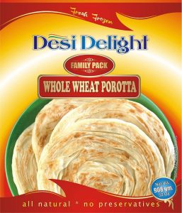 Desi Delight Whole Wheat Porotta